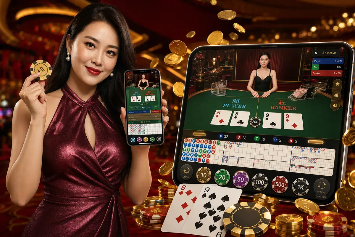 awclub8 Casino meja baccarat dealer langsung
